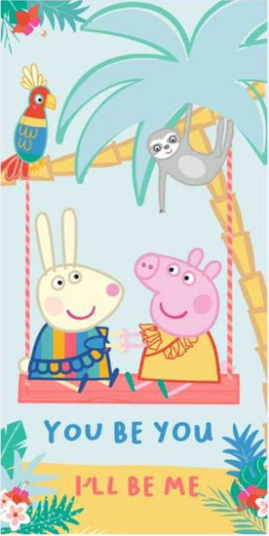 Ręcznik bawełna 140x70cm Świnka Peppa Pig