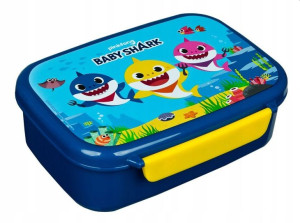 Lunchbox - Duża dzielona śniadaniówka BABY SHARK