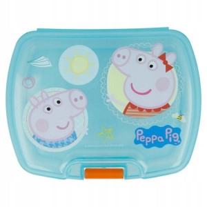 Lunchbox pojemnik duża śniadaniówka - ŚWINKA PEPPA
