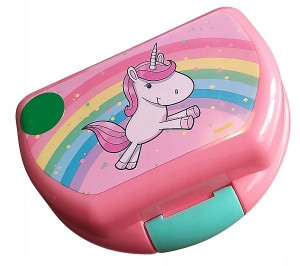 JEDNOROŻEC Unicorn Lunchbox dzielona śniadaniówka