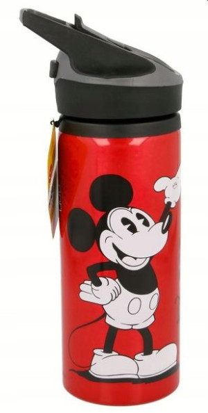 Duży BIDON niekapek aluminuim 710ml MYSZKA MICKEY