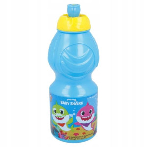 Duży bidon Butelka z blokadą 400ml BABY SHARK