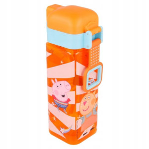 Bidon blokada uchwyt 550ml Świnka Peppa George