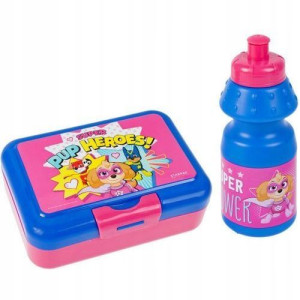 Śniadaniówka lunchbox + bidon 350ml PSI PATROL Sky