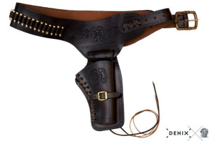 Kowbojski Pas Skórzany Denix Model 703