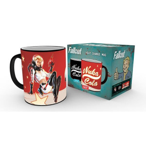 Magiczny termo kubek 320ml FALLOUT  Nuka Cola