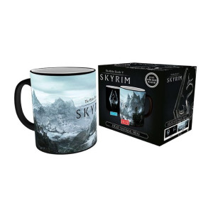 Magiczny termo kubek 320ml SKYRIM Dragon Symbol