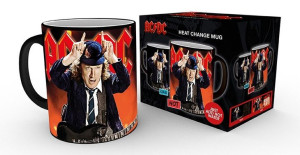 Magiczny ceramiczny termo kubek 320ml AC/DC Live