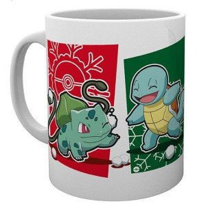 Oryginalny kubek 320ml POKEMON Snowball Christmas