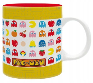 Duży oryginalny kubek NAMCO 320ml PAC-MAN Pixel