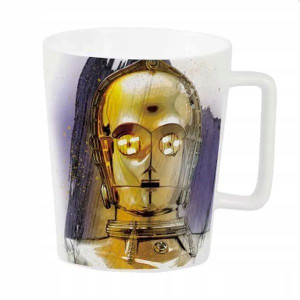 Oryginalny duży kubek LATTE 320ml STAR WARS 3-CPO