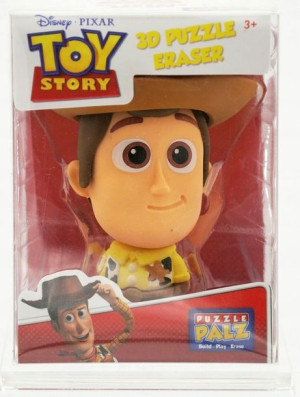 Figurka Gumka Puzzle 3D TOY STORY - Szeryf Chudy