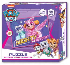 Puzzle Nickelodeon 100el PSI PATROL Skye i Everest