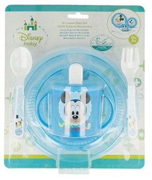 MYSZKA MICKEY Zestaw 5 naczyń do mikrofali BPA 0%