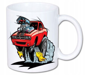 Kubek ceramiczny auto moto USA TUNING MUSLCE CAR