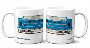 KUBEK Pociąg UK English Deltic Electric DP1 JetJet