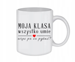 KUBEK 300ml Dzień Nauczyciela - n8 JetJet/ K354