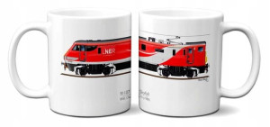 KUBEK Lokomotywa UK BREL Class 91 Skyfall JetJet