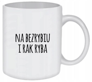 KUBEK 300ml Rybaka Wedkarza Wędkarstwo - wzór w15