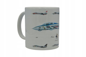 KUBEK 300ml - Samoloty F-14A TOMCAT VF-213 JetJet