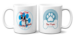 KUBEK 300ml Mój Pies Buldog francuski + Imię Psa