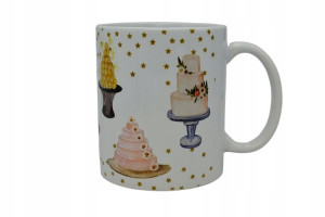 KUBEK 300ml Akwarele Wedding Cake TORTY JetJet