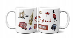 KUBEK 300ml England Anglia Wielka Brytania JetJet