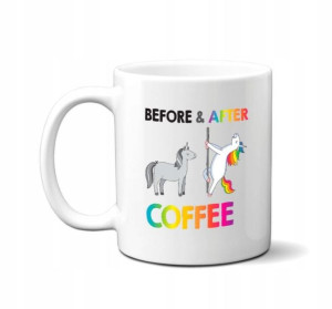 KUBEK 300ml Jednorożec Unicorn Coffee JetJet