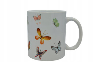 KUBEK 300ml Ceram. ' Motyle Butterflies ' JetJet