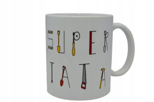 KUBEK Ceramiczny 300ml SUPER TATA JetJet