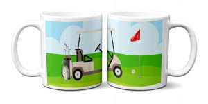 KUBEK Golfisty GOLF Pole Golfowe 300ml JetJet