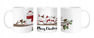KUBEK 300ml Boże Narodzenie Merry Christmas /b3