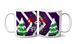 KUBEK 300ml Boże Narodzenie Merry Christmas /B5