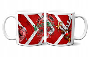 KUBEK 300ml Boże Narodzenie Merry Christmas /B6