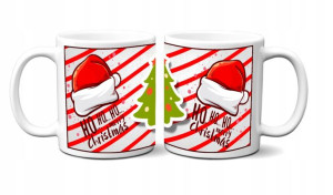 KUBEK 300ml Boże Narodzenie Merry Christmas /B8