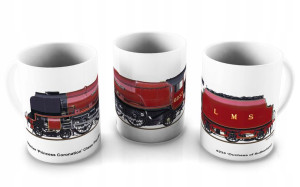 KUBEK Pociąg UK English Stanier Princess LMS 6233
