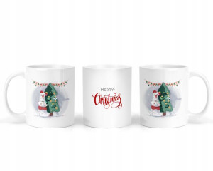 Piękny KUBEK Boże Narodzenie Merry Christmas /B11
