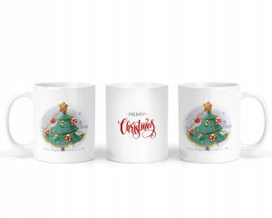 Piękny KUBEK Boże Narodzenie Merry Christmas /B12