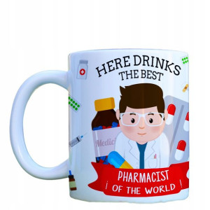 KUBEK 300ml Farmaceuty Aptekarza Apteka Man v1