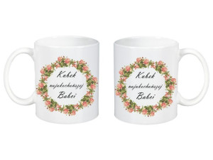 KUBEK 300ml DLA BABCI Najukochańszej BABCI /20iko