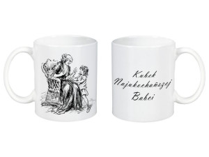 KUBEK 300ml DLA BABCI Najukochańszej BABCI /39iko