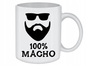 Kubek dla Chłopaka, Mężczyzny, Męża - 100% MACHO