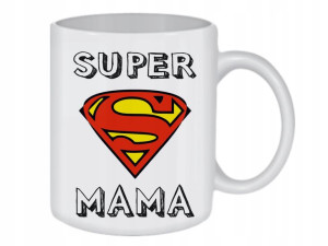 KUBEK 300ml na Dzień Matki - SUPER MAMA /ko160