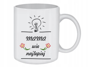 KUBEK na Dzień Matki - MAMA WIE NAJLEPIEJ /ko165