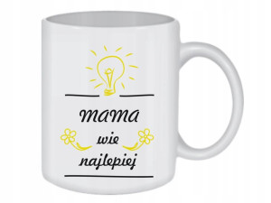 KUBEK na Dzień Matki - MAMA WIE NAJLEPIEJ /ko164
