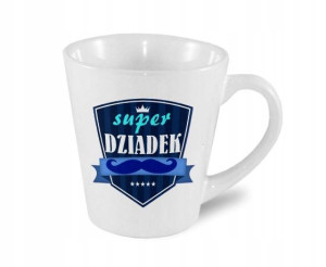 KUBEK 300ml LATTE Dzień Dziadka Super Dziadek