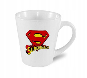 KUBEK 300ml LATTE Dzień Babci Super Babcia