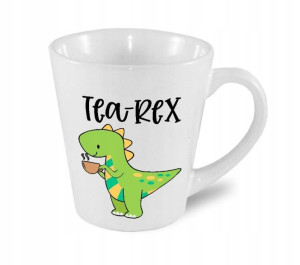 KUBEK 300ml LATTE - Dinozaur Tea-REX T-REX