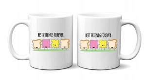 Kubek 300ml Best Friends Forever by JetJet v6