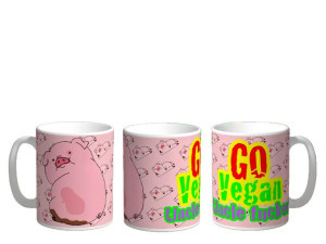 KUBEK Piggy v27 Świnka Piggy Go Vegan